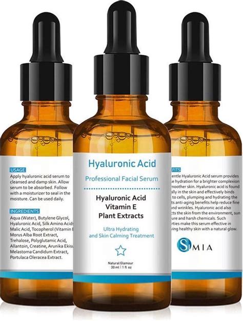 custom moisturizer met hyaluronzuur|hyaluronic acid serum ingredients.